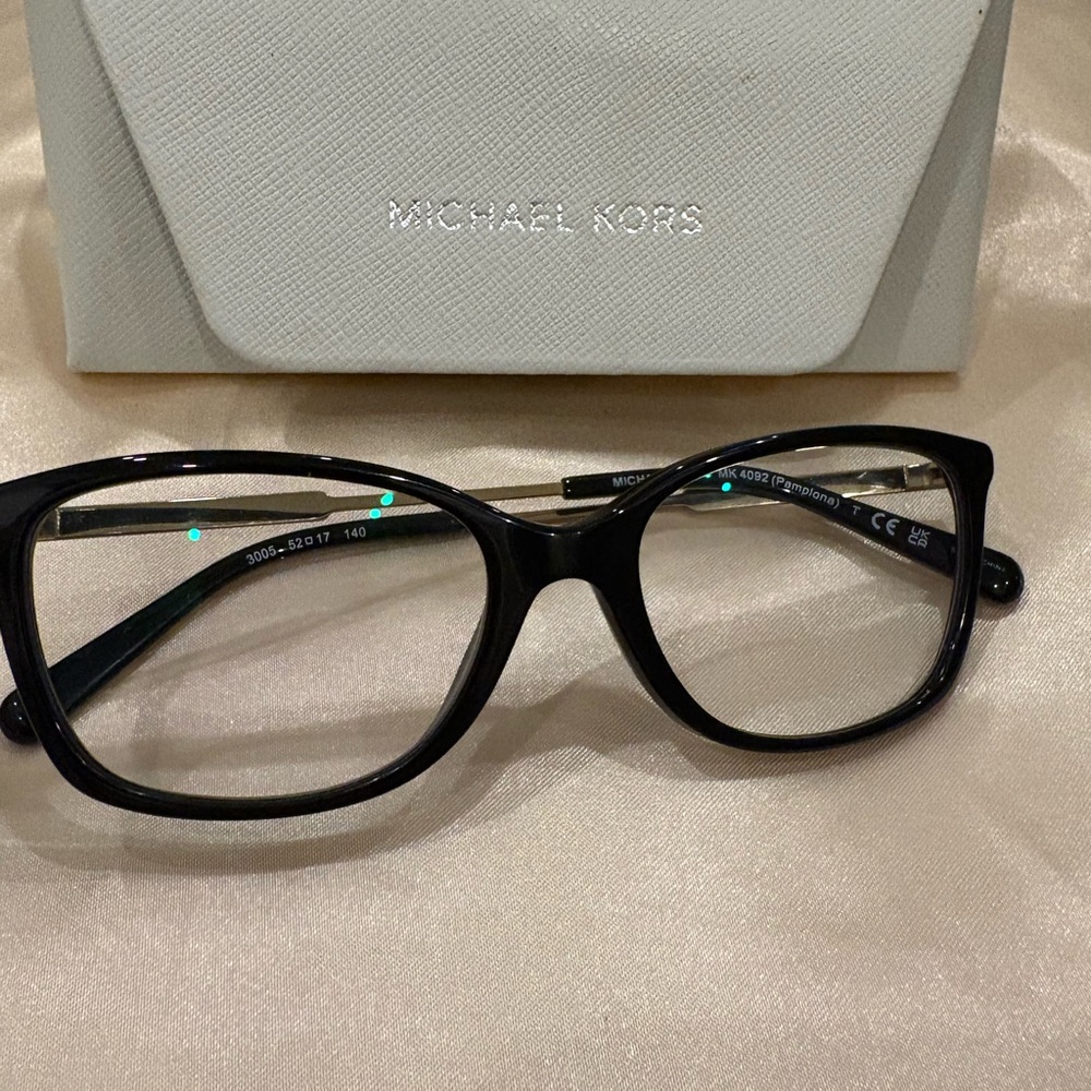 Michael Kors Glossy Black Eyewear